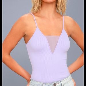 Free People mesh tank